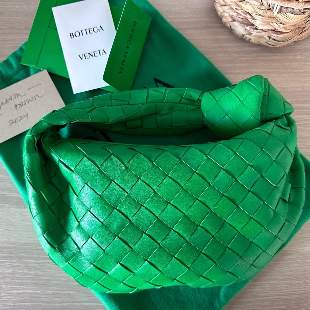 Bottega Vanetta mini Jodie in parakeet